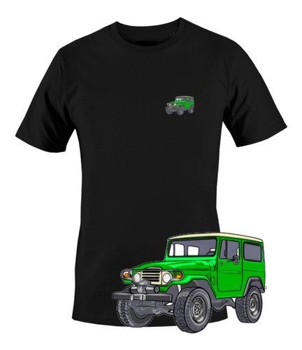  Camiseta Toyota Bandeirantes Minimalista Jeep 