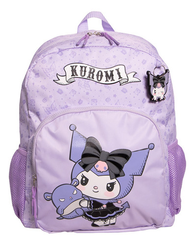 Mochila Primaria Kuromi 182646 Lila Liso