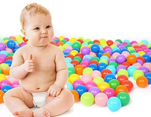Trendbox - Bolas De Plástico Para Bebes Y Niños (100 Unidade