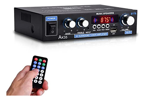 Receptor Amplificador De Audio Estéreo, Doble Canal Doméstic