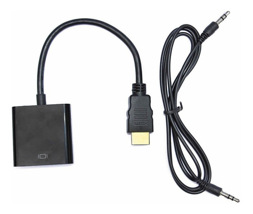 Cable Conversor Hdmi A Vga Video Ps3 1080p Con Audio Fact A