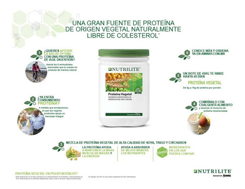 Proteina Vegetal Nutrilite