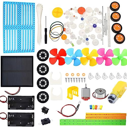 Kit De Motor De Circuito Eléctrico Panel Solar, Kit De...