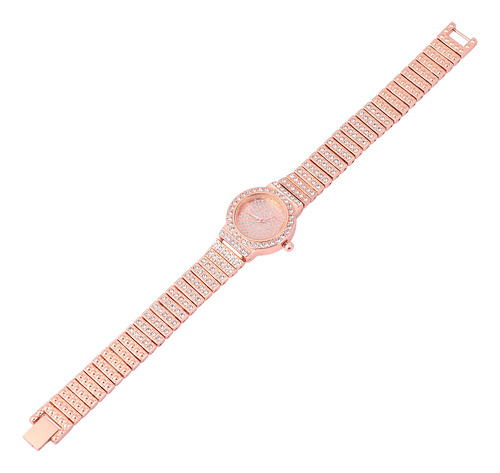 Relojes Para Mujer Con Correa De Acero Engastado En Diamante