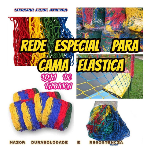 Haste 8+isotubo 8+ponteira 8+rede P/pula Pula 3.05mts+brinde