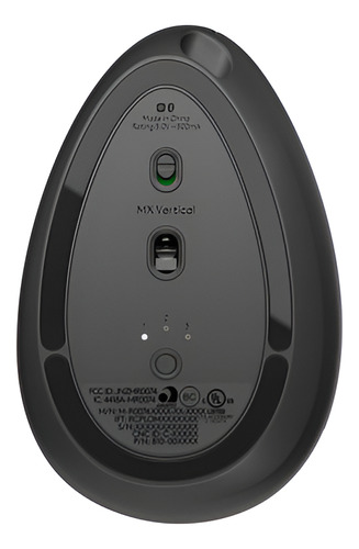 Mouse Sem Fio Mx Vertical Ergonomico 910-005447 Preto