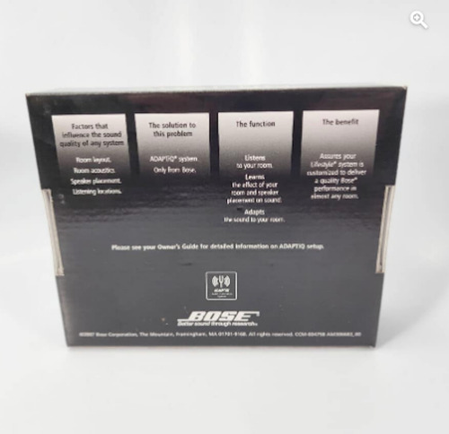 Sistema De Calibración De Audio Bose Adaptiq T21