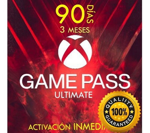 Xbox Game Pass Ultimate 3 Meses Promocion Nuevo Original