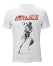 Comprar Playera Metal Gear Solid Snake Meryl Gamer Arte Clasico Ps1 
