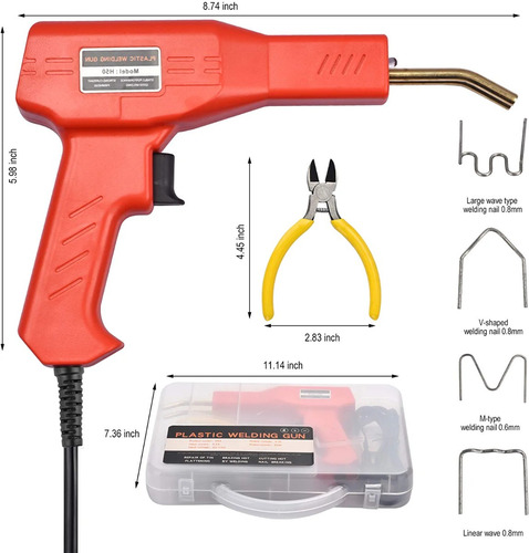 Pistola Soldadora De Plastico Y Parachoques 