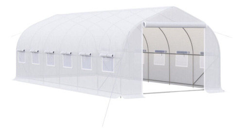Invernadero Tunel 12 M2 4x3x2m Blanco