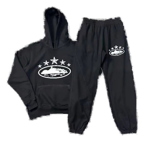 Para Is- Conjunto De Sudaderas Holgadas Corteiz Trendy