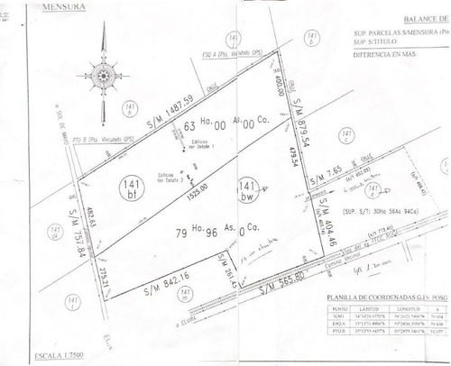 Imagen 3 de 3 de Campo En Venta En Lobos Sub Urbano