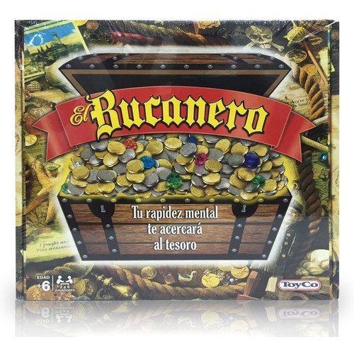 Juego De Mesa El Bucanero Pr