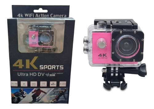 Camara 4k Full Hd Sports Wifi Resistente Al Agua