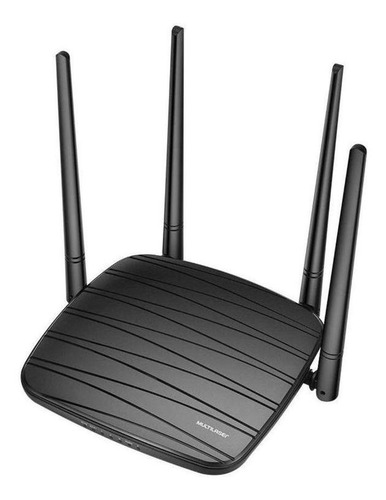 Roteador Multilaser Wireless Re018 Preto