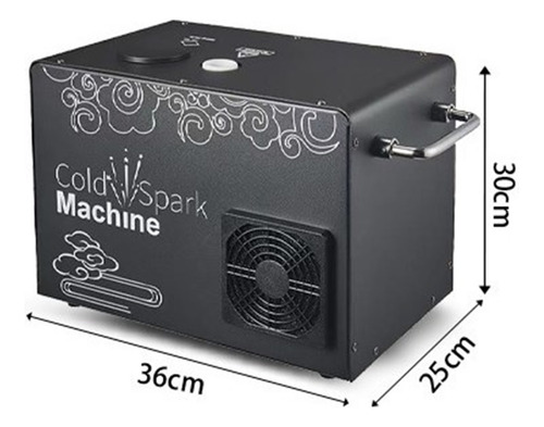 650w Fría Sparkler Boda Fuegos Artificiales Máquina De Cinta