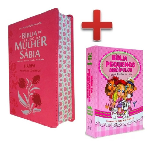 Bíblia De Estudo Da Mulher Sábia + Bíblia Infantil Promoção