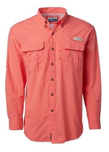 Camisa Color Coral Para Hombre MercadoLibre