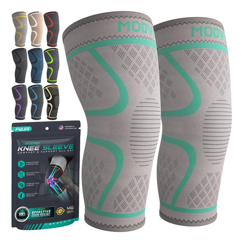 Rodillera Modvel Compression Para Mujeres Y Hombres, Paquete