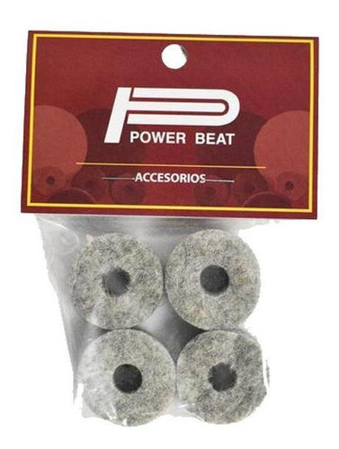 Paq. 4 Pzas De Rondanas Powerbeat Para Atril De Platillo, Fi