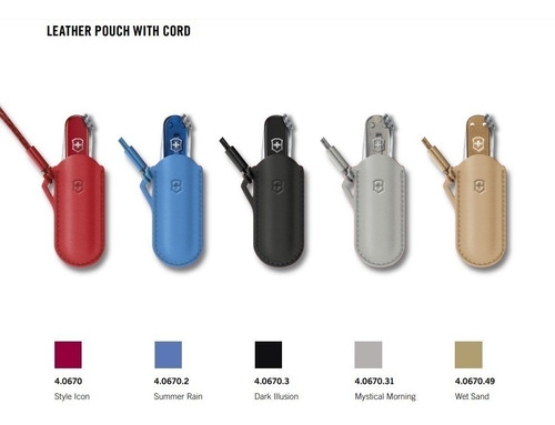 Imagen 3 de 4 de Estuche Cuero Victorinox Para Navaja Classic