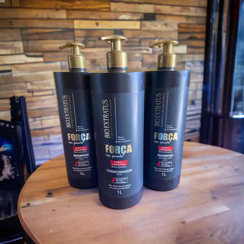 Kit 2 Shampoo 1 Condicionador Força Com Pimenta 1 Liro K7959