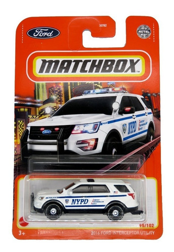 Ford Interceptor Policia New York Matchbox (95)