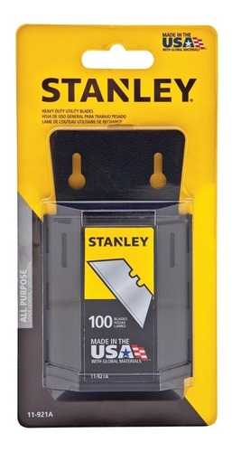 Repuesto Hoja De Cutter Stanley X 100 Unidades Dispensador