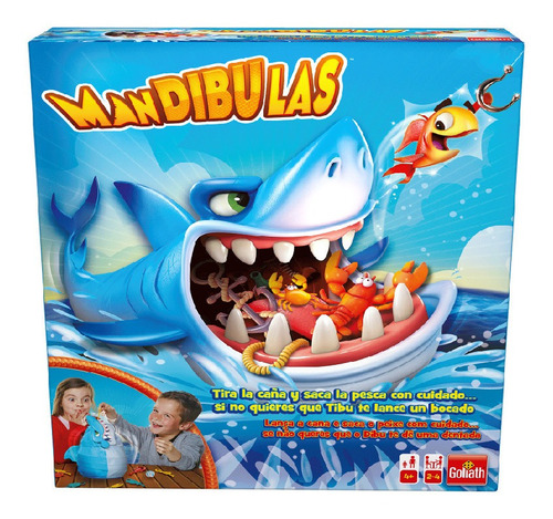 Juego De Habilidad Tiburon Mandibulas  330721 Goliath Full