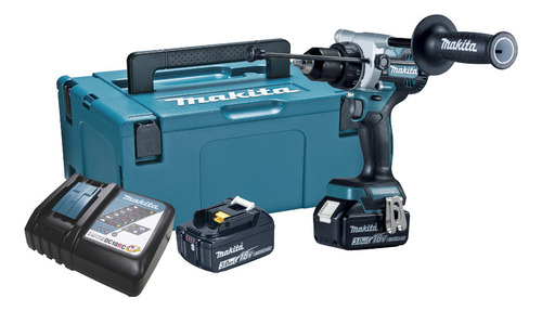 Furadeira Parafusadeira Makita 18v Dhp486rfj Combo Baterias