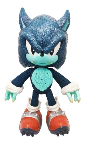 Figura Sonic Lobo Con Sonido Articulado Juguete Boom X 30cm