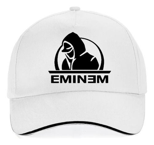 Gorra De Béisbol De Algodón Ajustable Estampada Eminem