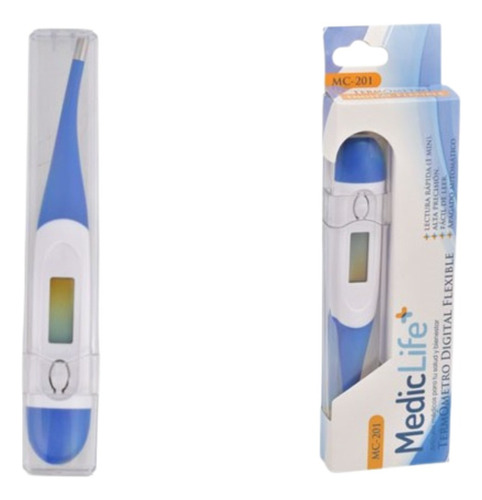 Termómetro Digital Punta Flexible Mediclife