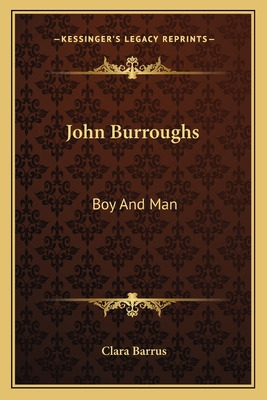 Libro John Burroughs: Boy And Man - Barrus, Clara