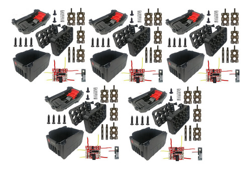 Placa De Circuito Pcb Con Carcasa De Plástico Con Batería De