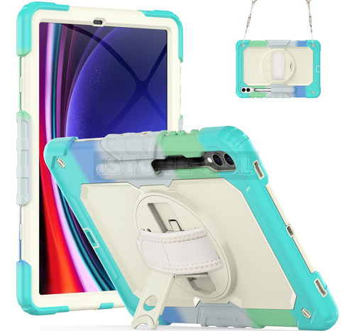 Funda Uso Rudo Para Galaxy Tab S10 Plus 12.4 / S10+ 2024