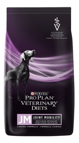 Alimento Pro Plan Veterinary Diets JM Joint Mobility para perro todas las edades todos los tamaños sabor mix en bolsa de 7.5kg