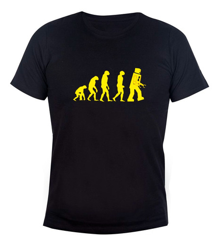 Remera Algodón Evolución Del Robot