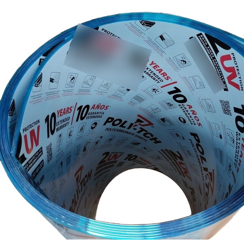 Policarbonato Celular De 6mm Doble Uv