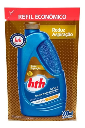 Algicida Reduz Aspiraçao Refil 900ml- Hth- Promoção