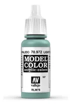 Comprar Vallejo Model Color 17ml Pintura Acrílica Color 107 Verde Azul Palido 70.972