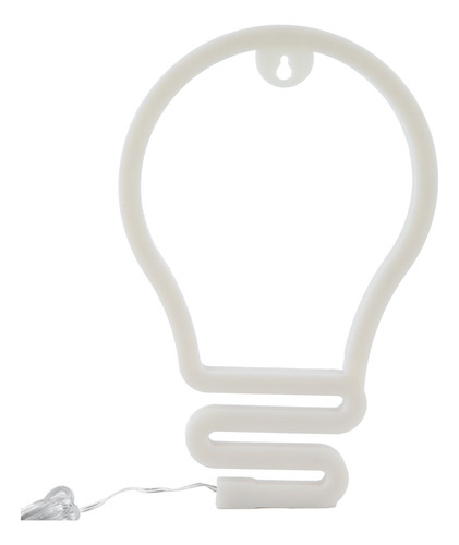 Letrero Led Con Forma De Bombilla Para Decoración De Pared,