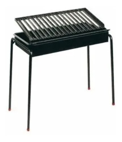 Imagen 2 de 4 de Parrilla Brogas Grande Fácil De Mover Cómoda Carbón Grasero