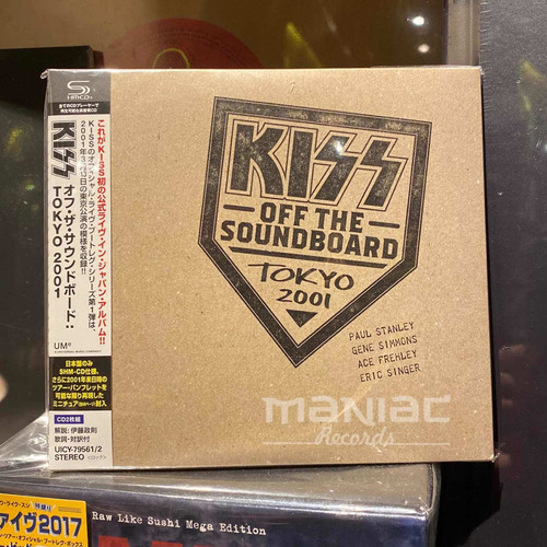 Kiss  Off The Soundboard: Tokyo 2001 2 Shm Cd