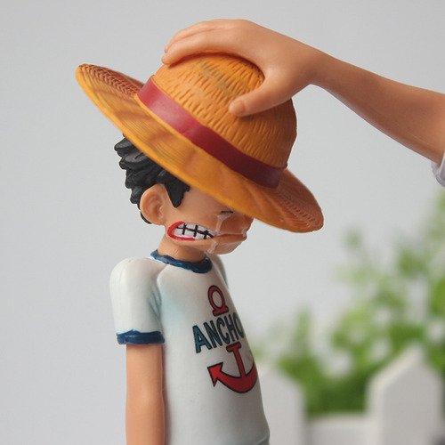 One Piece Luffy E Shanks Action Figure S/ Caixa
