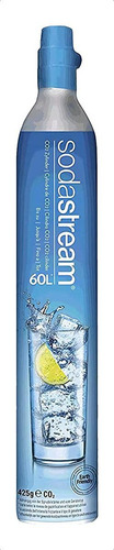 Recambio extra de cilindro de CO2 Sodastream para modelos Fizzi Jet, color azul