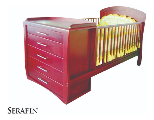 Cama Cuna ,madera Tornillo,modelo Serafin