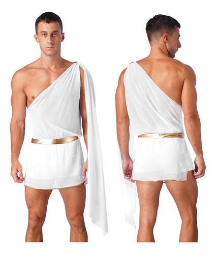 Disfraz De Gladiador Del Dios Griego Antiguo Para Hombre