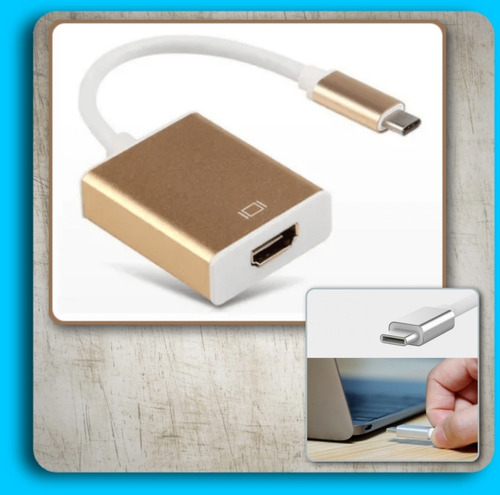 Adaptador Tipo C 3.1 A Hdmi.